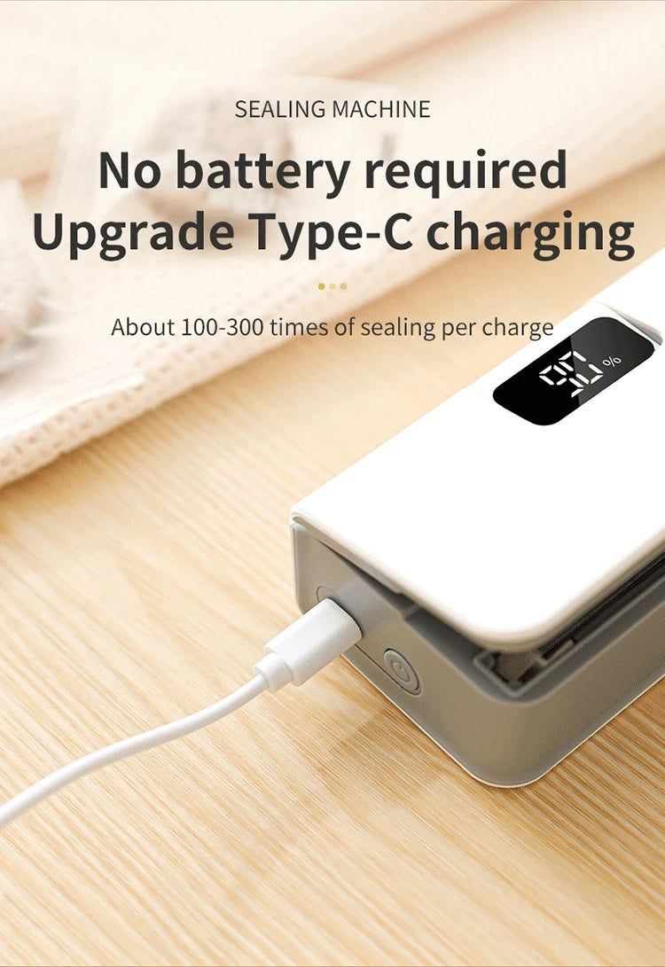 Rechargeable Mini Heat Sealer