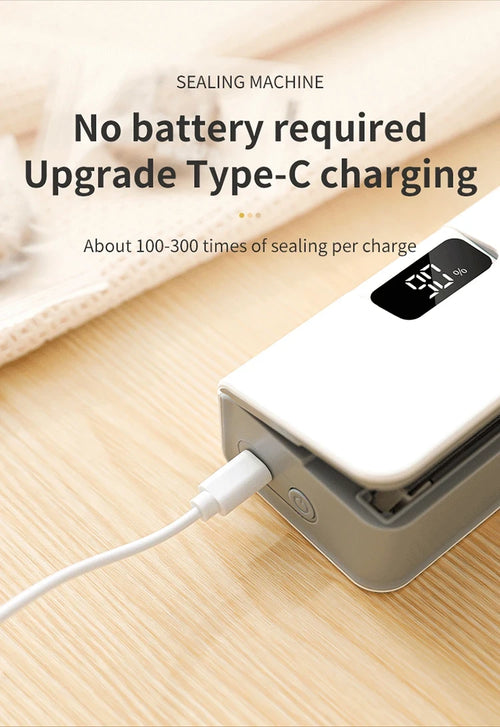 Rechargeable Mini Heat Sealer